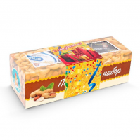 Подарочный набор ореховых и фруктовых паст из 3 вкусов