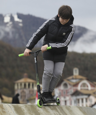 БЕЗ УПАКОВКИ Самокат трюковый Gloom Pink 110 мм