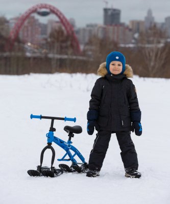 БЕЗ УПАКОВКИ Снегокат Boo, синий