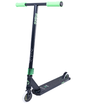 БЕЗ УПАКОВКИ Самокат трюковый Poison Green 110 мм