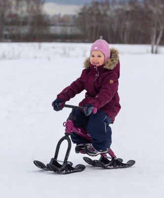 Снегокат Boo, бордовый Снегокат Boo, бордовый